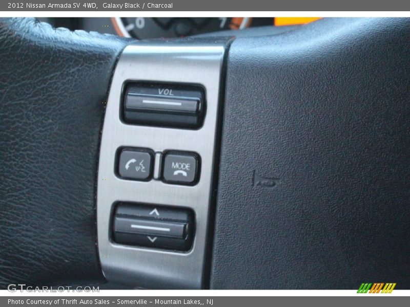 Galaxy Black / Charcoal 2012 Nissan Armada SV 4WD