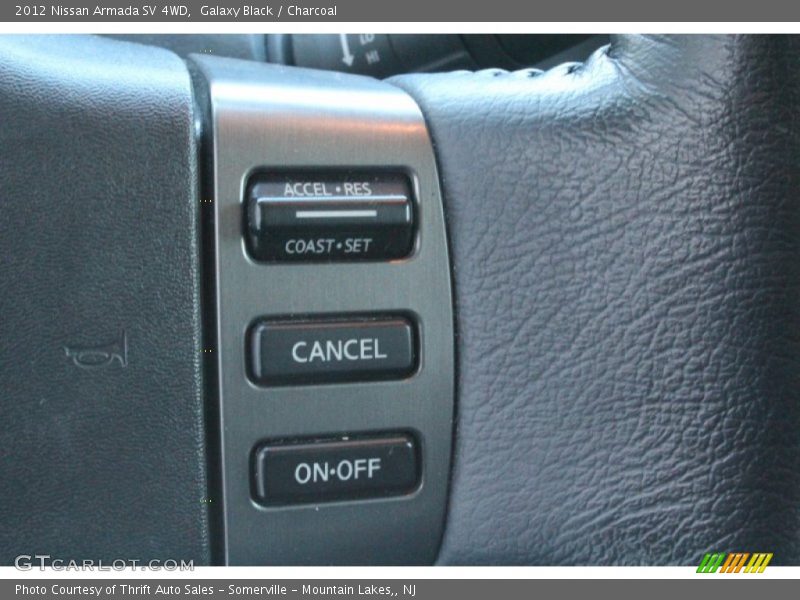 Galaxy Black / Charcoal 2012 Nissan Armada SV 4WD