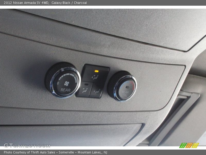 Galaxy Black / Charcoal 2012 Nissan Armada SV 4WD