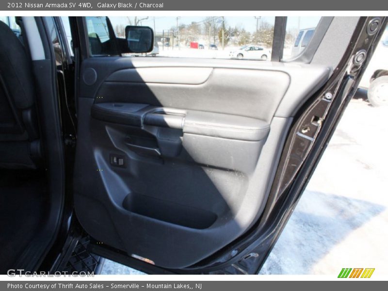 Galaxy Black / Charcoal 2012 Nissan Armada SV 4WD