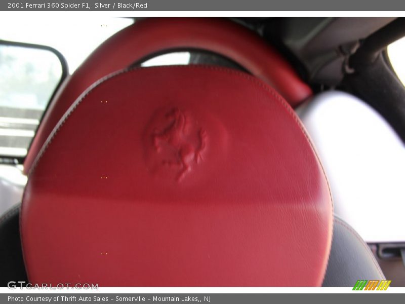 Silver / Black/Red 2001 Ferrari 360 Spider F1