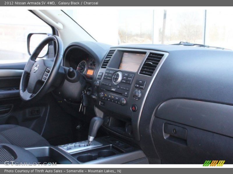 Galaxy Black / Charcoal 2012 Nissan Armada SV 4WD