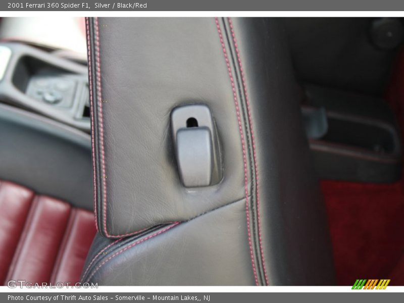 Silver / Black/Red 2001 Ferrari 360 Spider F1