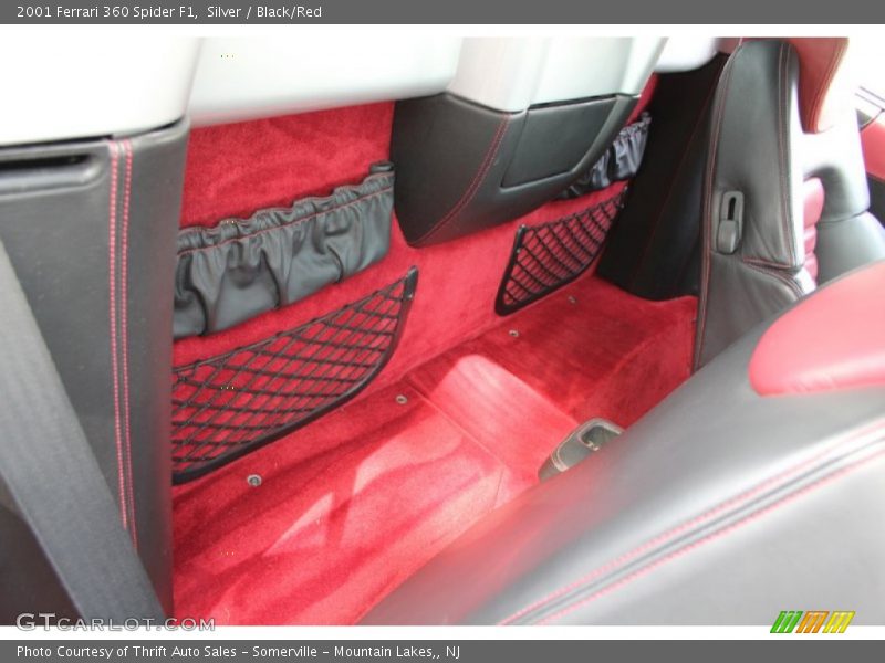Silver / Black/Red 2001 Ferrari 360 Spider F1