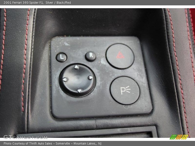 Silver / Black/Red 2001 Ferrari 360 Spider F1