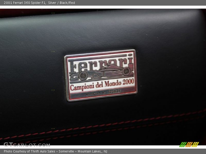  2001 360 Spider F1 Logo