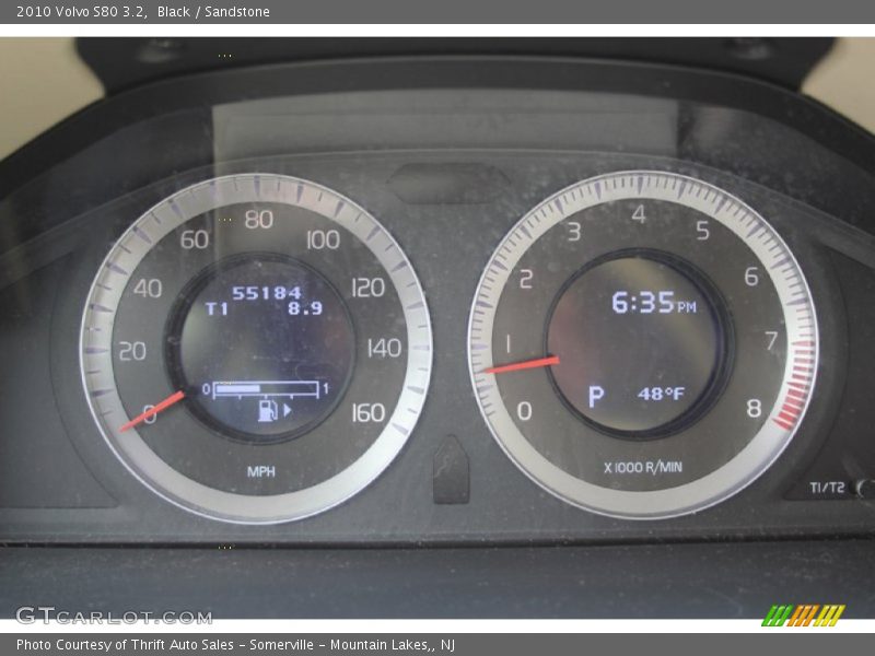 Black / Sandstone 2010 Volvo S80 3.2