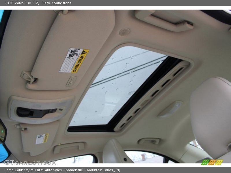 Black / Sandstone 2010 Volvo S80 3.2