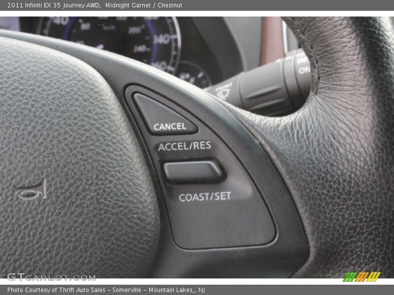 Controls of 2011 EX 35 Journey AWD