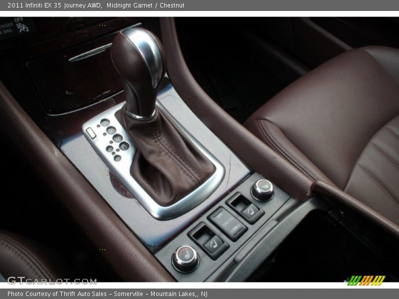  2011 EX 35 Journey AWD 7 Speed ASC Automatic Shifter