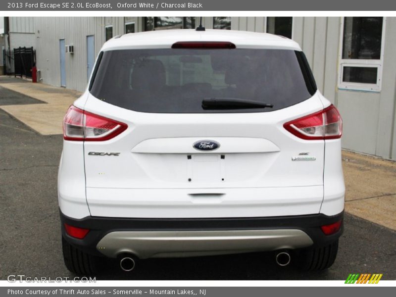 Oxford White / Charcoal Black 2013 Ford Escape SE 2.0L EcoBoost