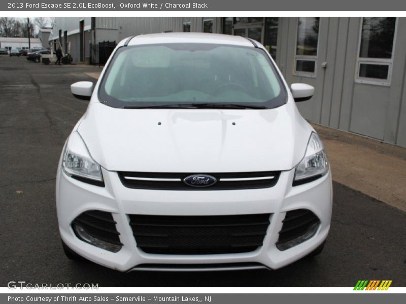 Oxford White / Charcoal Black 2013 Ford Escape SE 2.0L EcoBoost