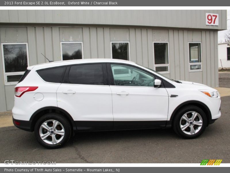 Oxford White / Charcoal Black 2013 Ford Escape SE 2.0L EcoBoost