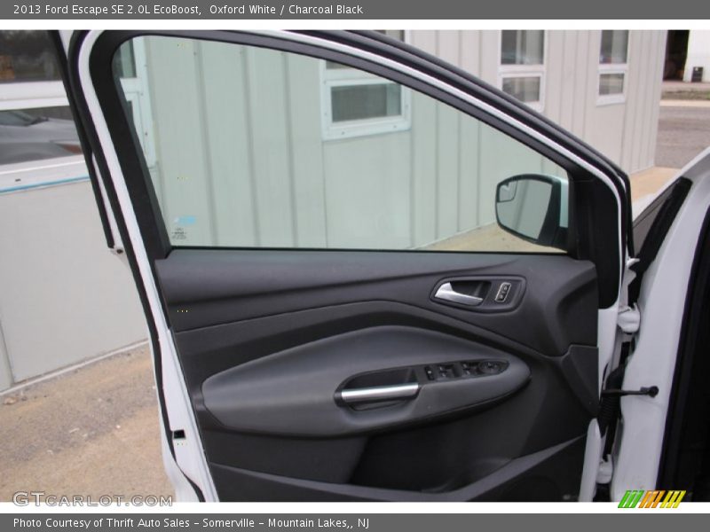 Oxford White / Charcoal Black 2013 Ford Escape SE 2.0L EcoBoost
