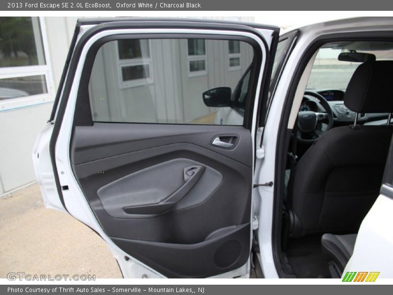Oxford White / Charcoal Black 2013 Ford Escape SE 2.0L EcoBoost