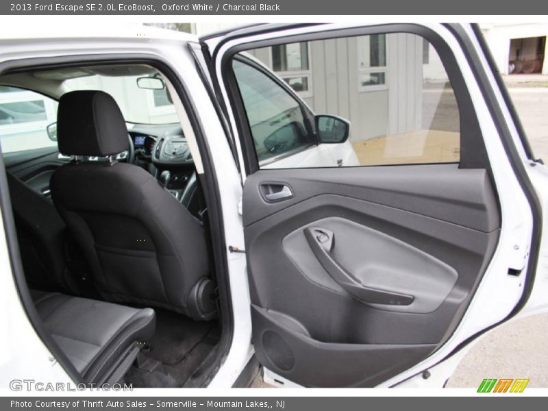 Oxford White / Charcoal Black 2013 Ford Escape SE 2.0L EcoBoost