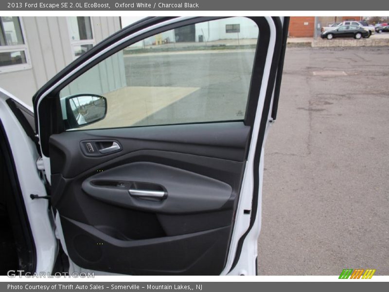 Oxford White / Charcoal Black 2013 Ford Escape SE 2.0L EcoBoost