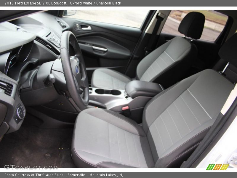 Oxford White / Charcoal Black 2013 Ford Escape SE 2.0L EcoBoost