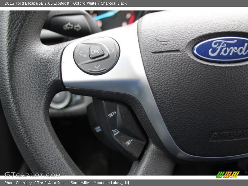 Oxford White / Charcoal Black 2013 Ford Escape SE 2.0L EcoBoost