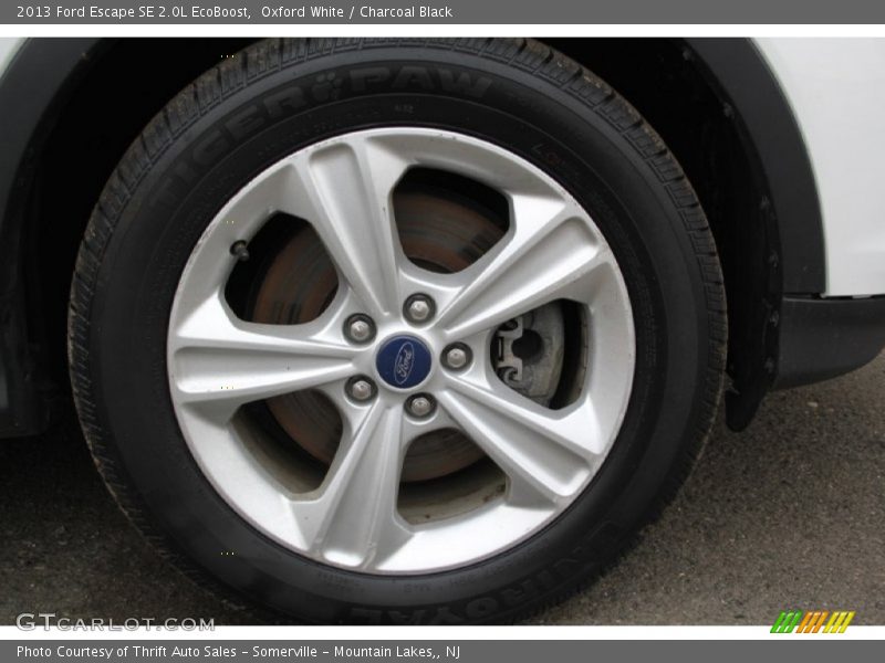 Oxford White / Charcoal Black 2013 Ford Escape SE 2.0L EcoBoost