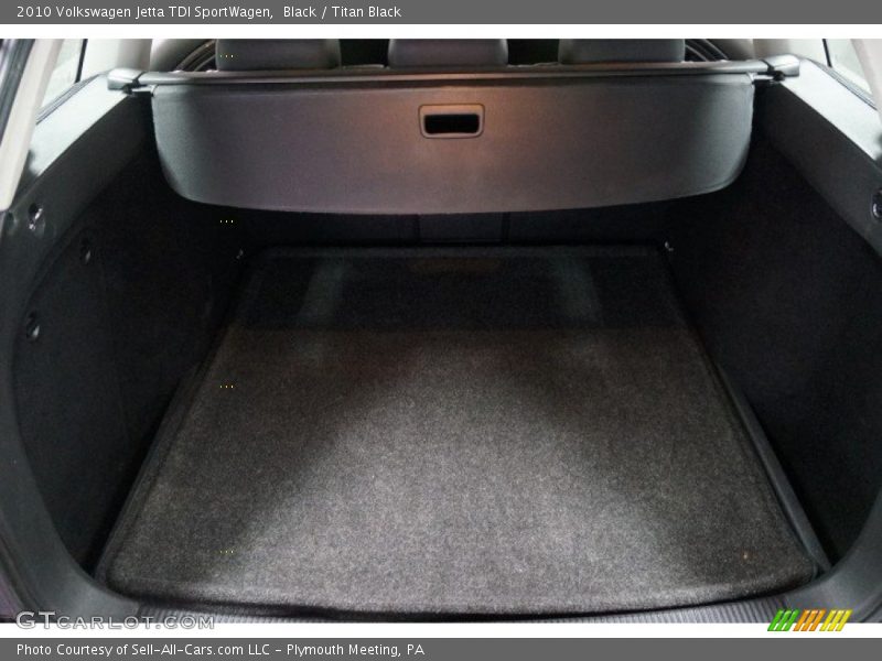 Black / Titan Black 2010 Volkswagen Jetta TDI SportWagen