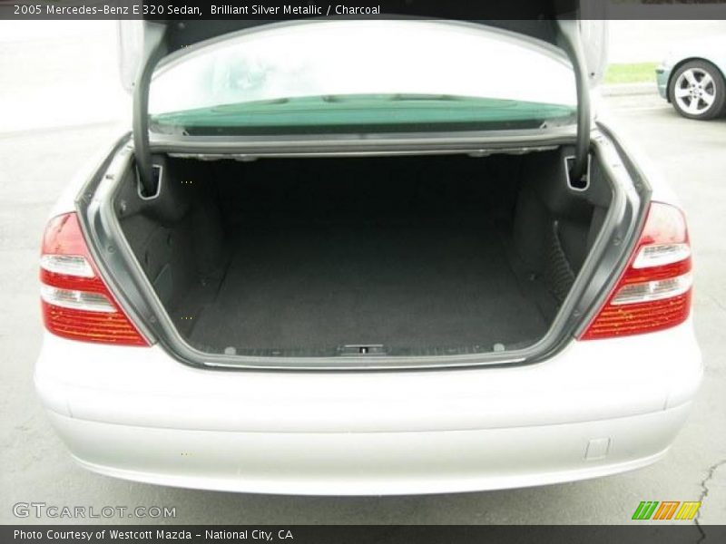 Brilliant Silver Metallic / Charcoal 2005 Mercedes-Benz E 320 Sedan