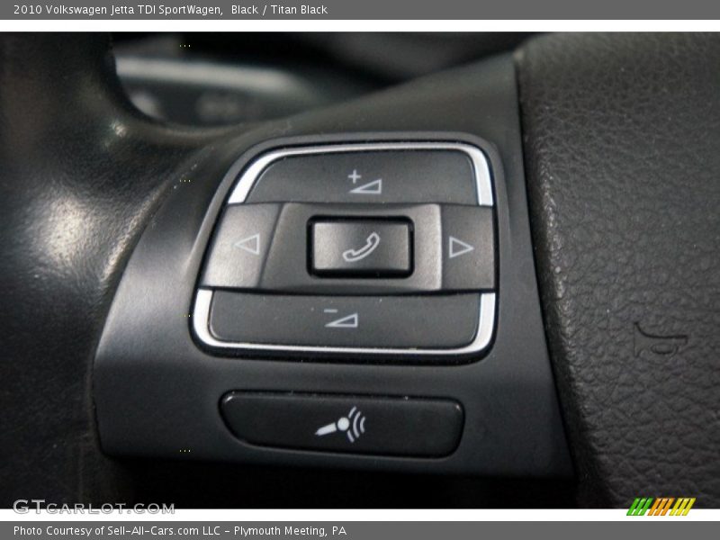 Black / Titan Black 2010 Volkswagen Jetta TDI SportWagen