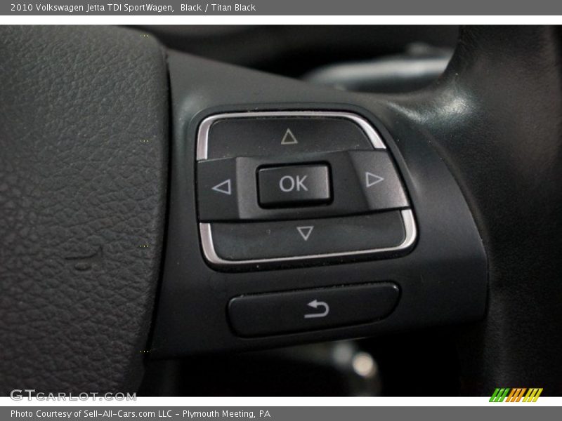 Black / Titan Black 2010 Volkswagen Jetta TDI SportWagen