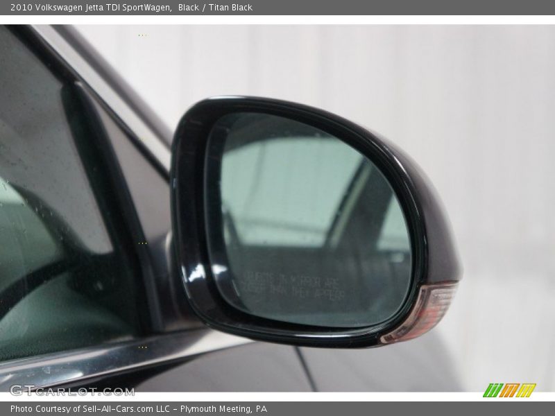 Black / Titan Black 2010 Volkswagen Jetta TDI SportWagen