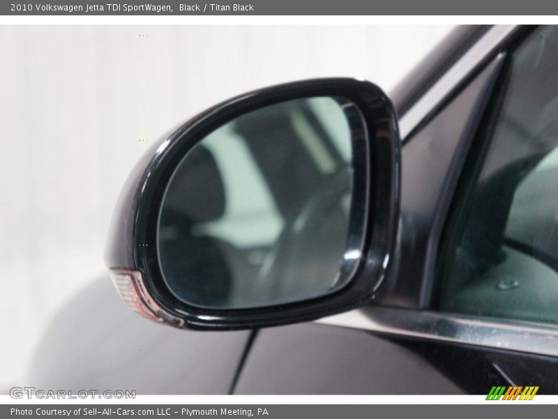 Black / Titan Black 2010 Volkswagen Jetta TDI SportWagen