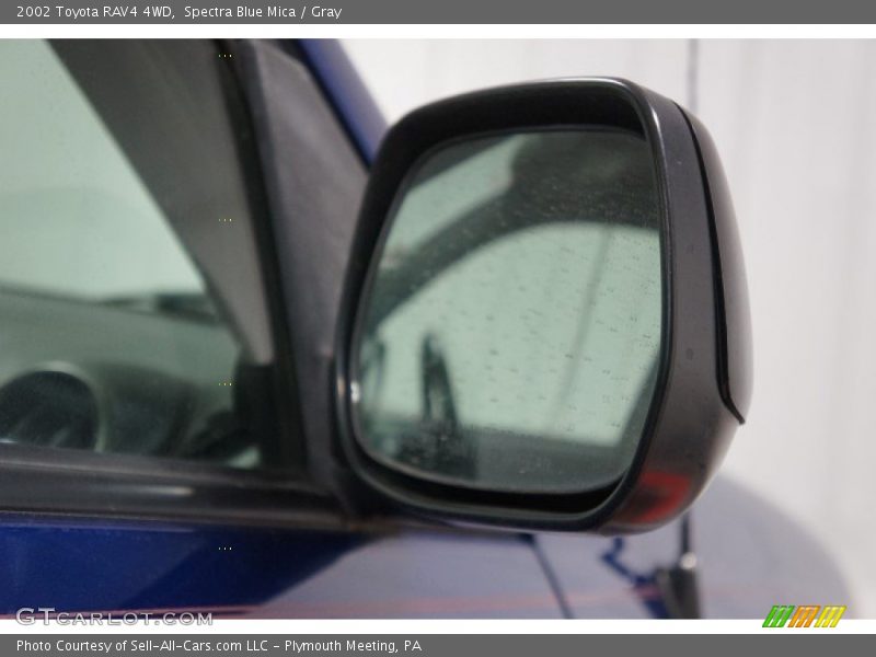 Spectra Blue Mica / Gray 2002 Toyota RAV4 4WD
