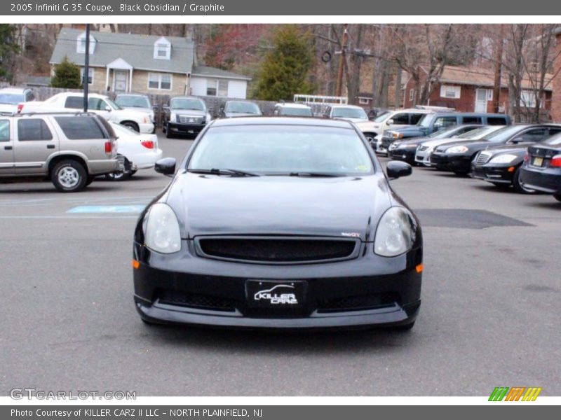 Black Obsidian / Graphite 2005 Infiniti G 35 Coupe