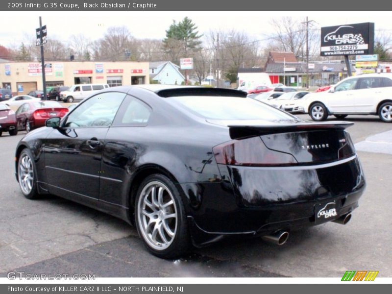 Black Obsidian / Graphite 2005 Infiniti G 35 Coupe