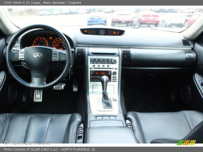 Black Obsidian / Graphite 2005 Infiniti G 35 Coupe