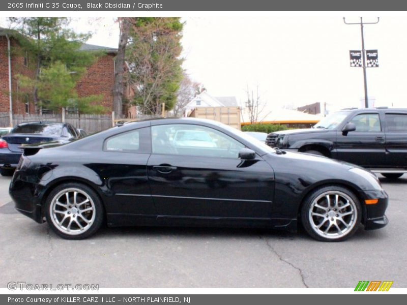 Black Obsidian / Graphite 2005 Infiniti G 35 Coupe