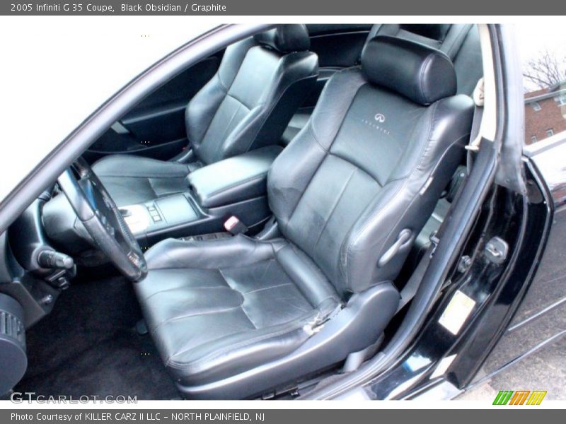 Black Obsidian / Graphite 2005 Infiniti G 35 Coupe