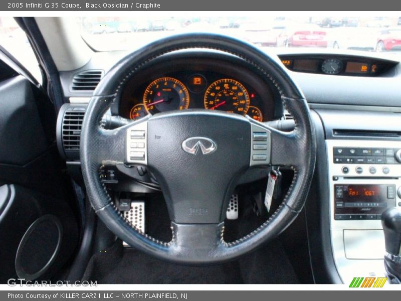 Black Obsidian / Graphite 2005 Infiniti G 35 Coupe