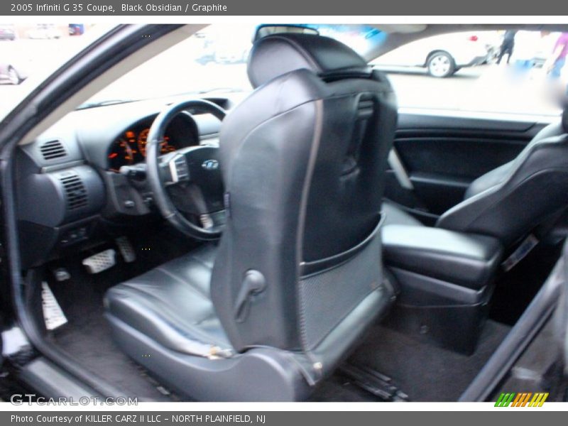 Black Obsidian / Graphite 2005 Infiniti G 35 Coupe