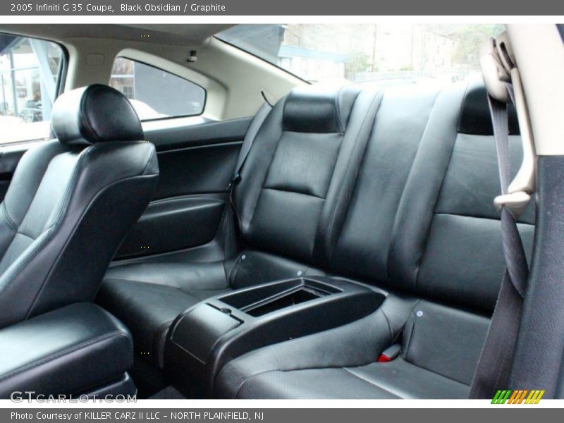 Black Obsidian / Graphite 2005 Infiniti G 35 Coupe