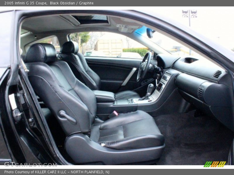 Black Obsidian / Graphite 2005 Infiniti G 35 Coupe