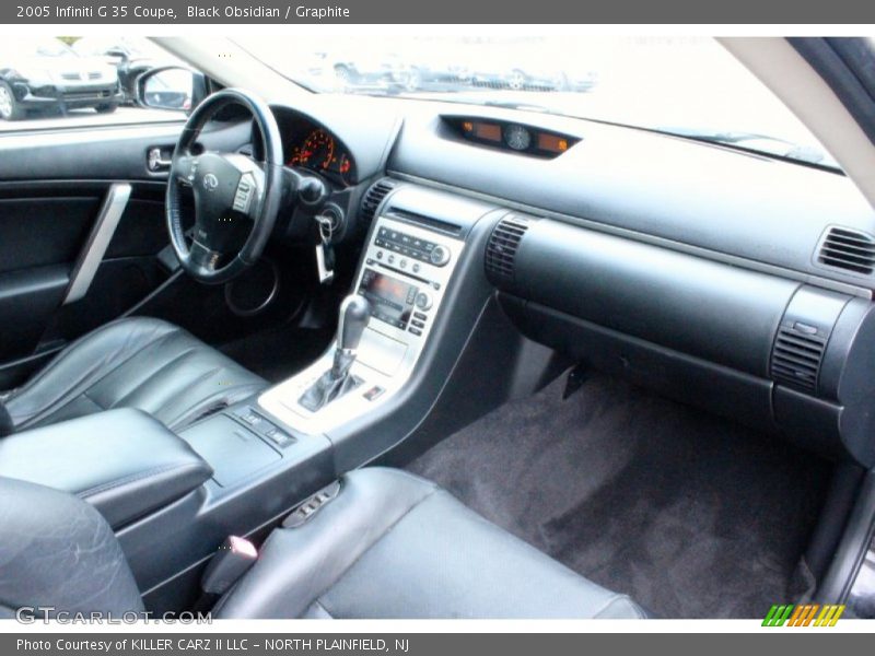 Black Obsidian / Graphite 2005 Infiniti G 35 Coupe