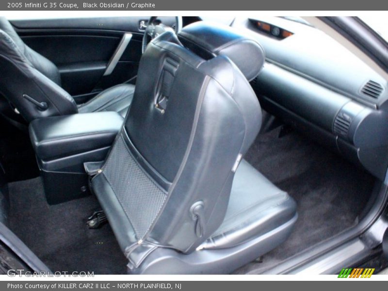 Black Obsidian / Graphite 2005 Infiniti G 35 Coupe
