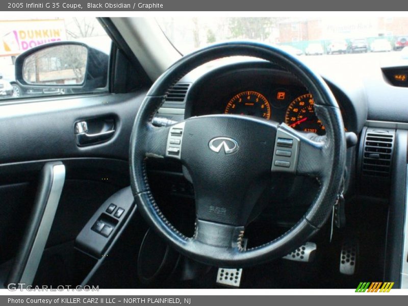 Black Obsidian / Graphite 2005 Infiniti G 35 Coupe