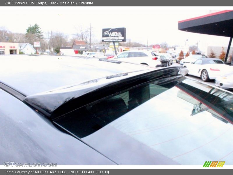 Black Obsidian / Graphite 2005 Infiniti G 35 Coupe
