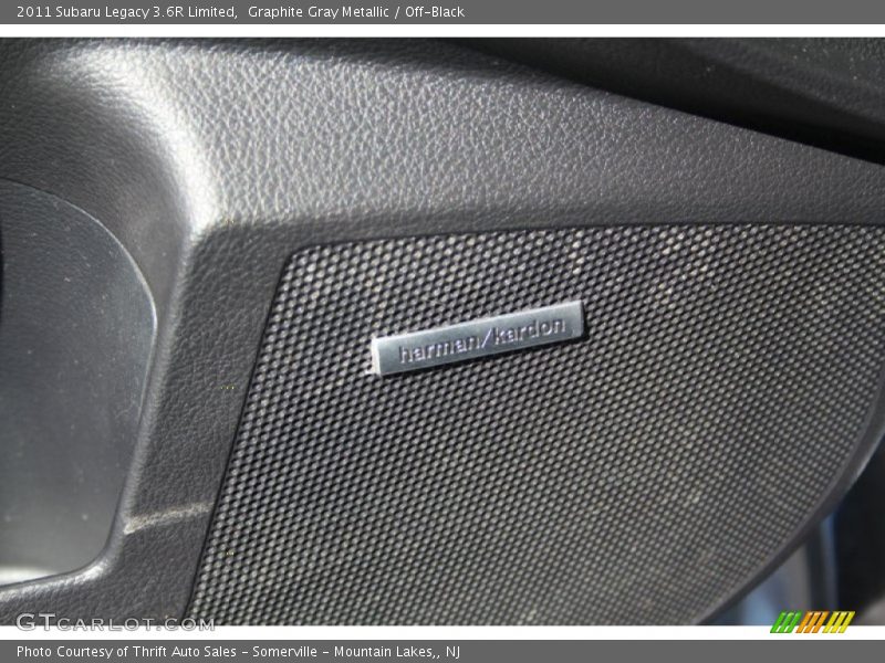 Graphite Gray Metallic / Off-Black 2011 Subaru Legacy 3.6R Limited