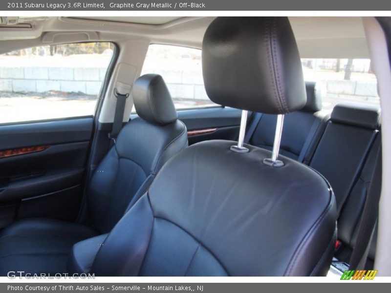 Graphite Gray Metallic / Off-Black 2011 Subaru Legacy 3.6R Limited