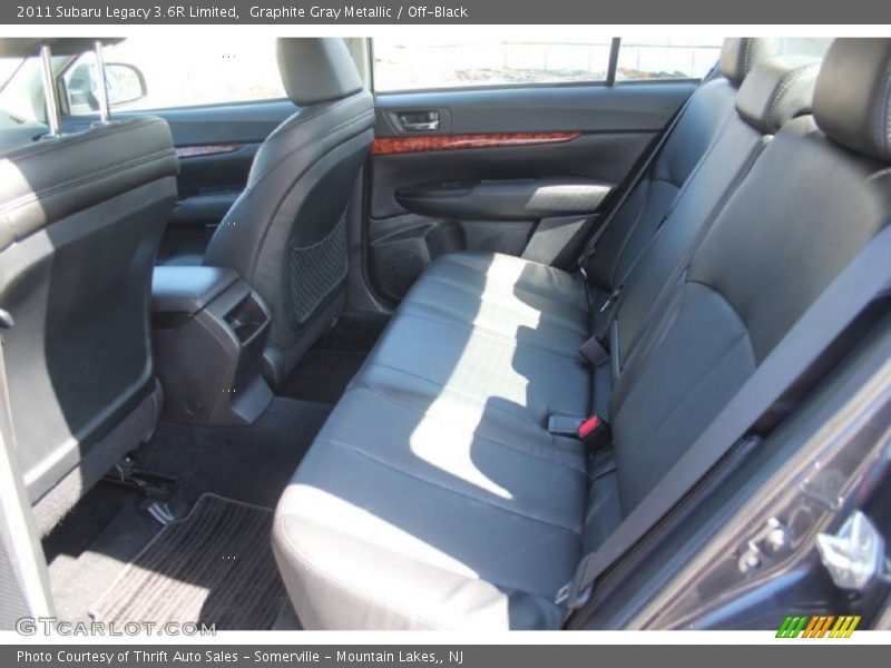 Graphite Gray Metallic / Off-Black 2011 Subaru Legacy 3.6R Limited