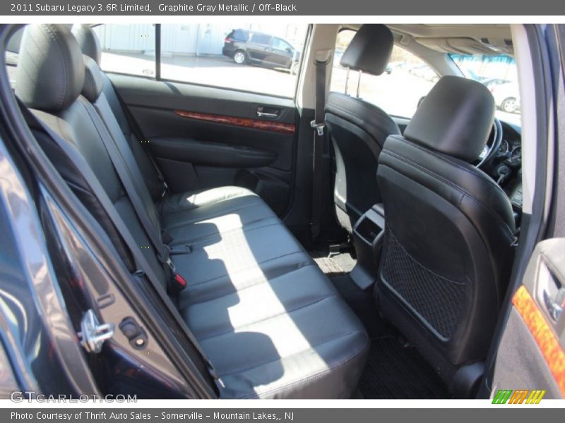 Graphite Gray Metallic / Off-Black 2011 Subaru Legacy 3.6R Limited