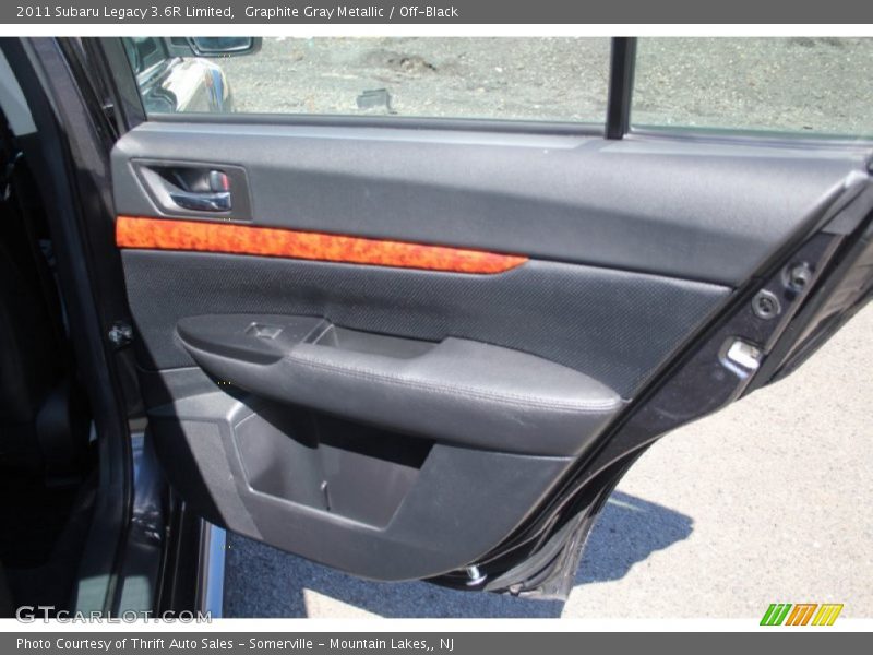 Graphite Gray Metallic / Off-Black 2011 Subaru Legacy 3.6R Limited