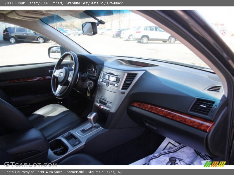 Graphite Gray Metallic / Off-Black 2011 Subaru Legacy 3.6R Limited